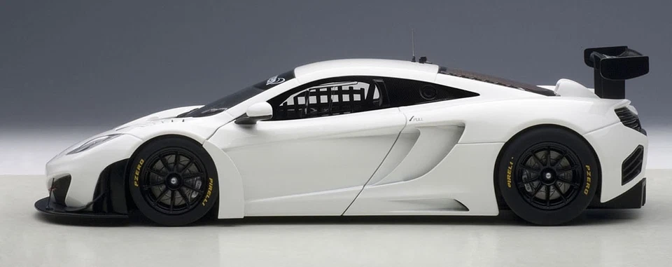 ,AUTOART, MCLAREN MP4-12C GT3 (2011) Blanco Escala:1/18, 1/18, AUT81341 - Imagen 2 de 4