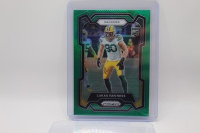 2023 Prizm - Lukas Van Ness - Green Prizm Color match