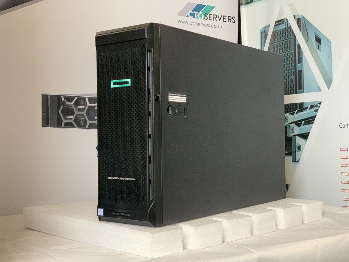HPE ProLiant ML350 Gen10 Server Dual 22-Core Gold 6152 **256GB