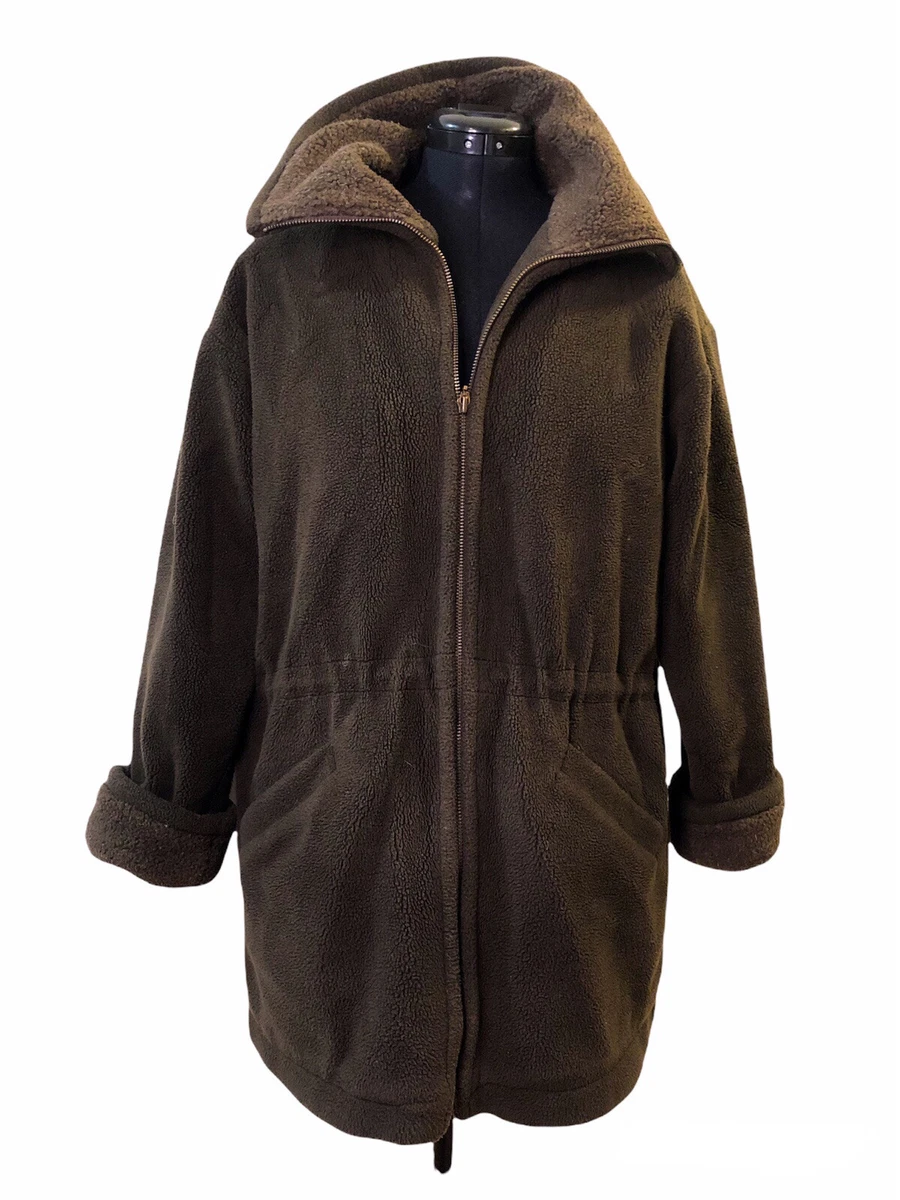 Fleece jacket hotsell coat