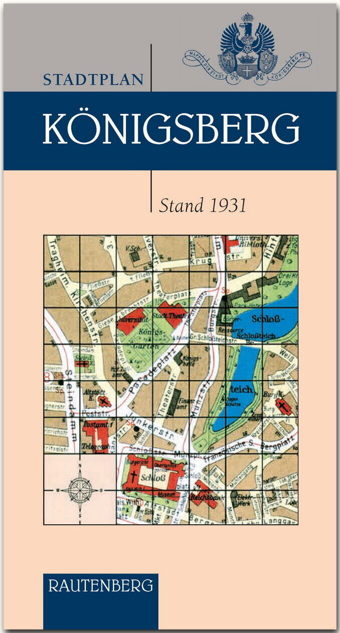 Thumbnail - Stadtplan Königsberg - Stand 1931 - Maßstab 1 : 15.000