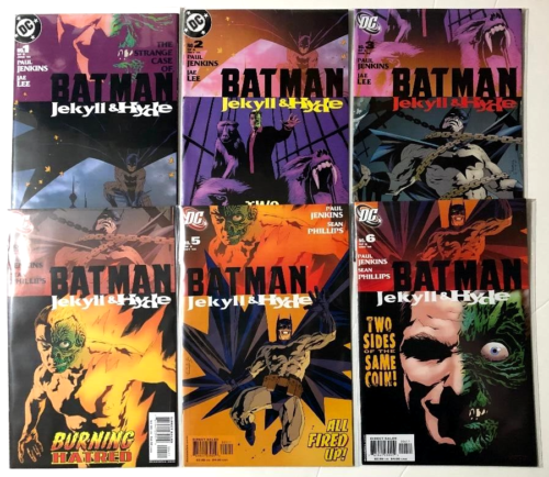 BATMAN: JEKYLL AND HYDE (2005) #1-6 COMPLETE SET LOT FULL RUN TWO-FACE JAE LEE - Picture 1 of 1