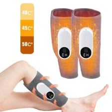 360° Air Pressure Calf Massager Foot Leg Relax Machine 3 Modes Blood Circulation
