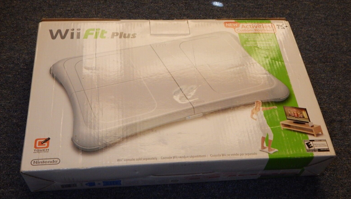 Nintendo Wii Fit Plus with Balance Board In Original Box Open Box