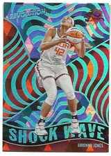 Brionna Jones 2022 Panini Revolution WNBA Shock Wave Cubic /50 Connecticut Sun