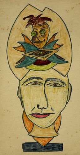 Maceo Psychedelic Original Colorful Draw E Personality Interpretatio Puerto Rico - 第 1/3 張圖片