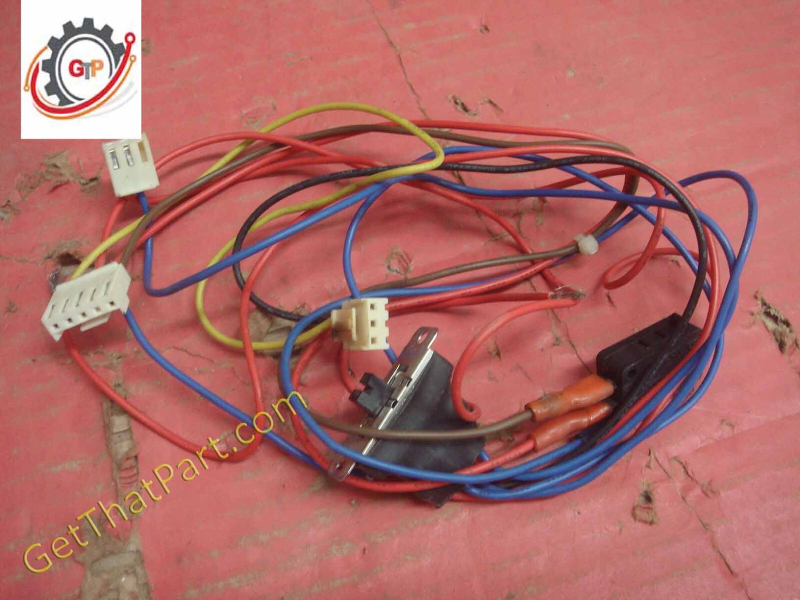 Techko SH1524CP Paper Shredder Genuine Oem Main Power Switch Assembly-image