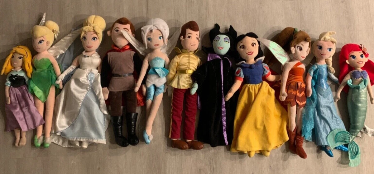 disney plush princess dolls lot large eBay