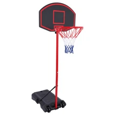 27''x17''Portable Removable Adjustable Teenager Hoop Poolside Basketball Rack 