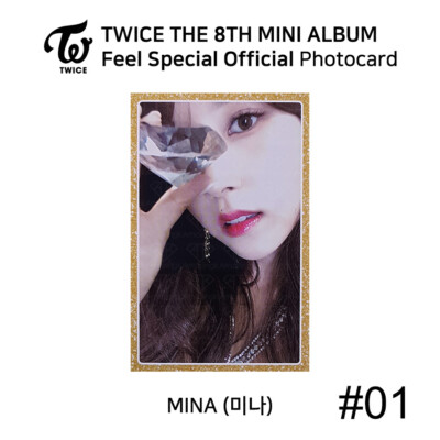 TWICE 8th Mini Album Feel Special Official Photocard MINA KPOP K