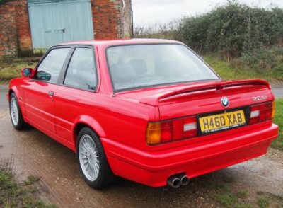 BMW E30 HECK SPOILER M-TECHNIC II 2 TLG 