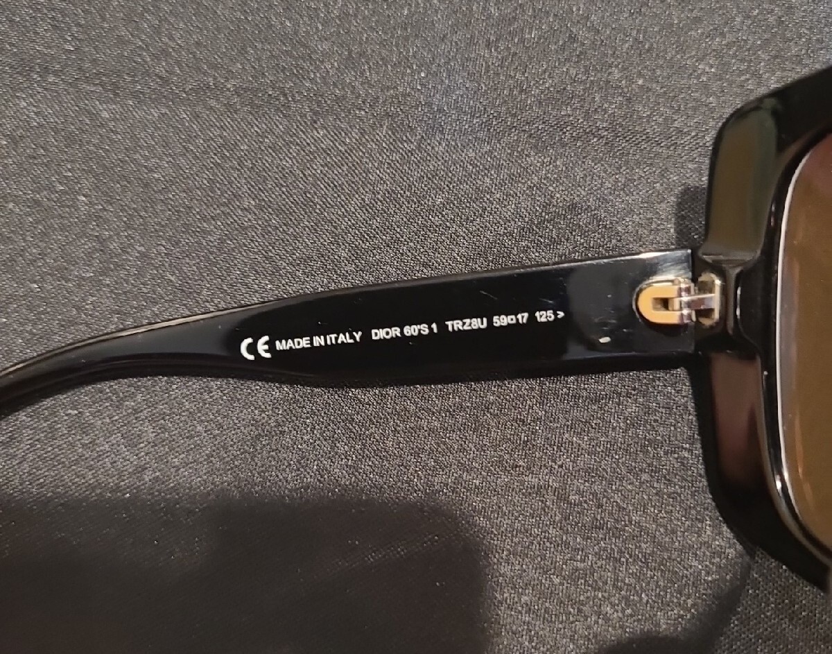 ⭐︎美品⭐︎Dior⭐︎サングラス　INDINIGHT1 QAZUV Brand New Authentic Christian Dior Sunglasses Dior ID1 08684