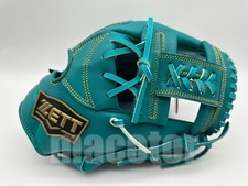 ZETT Special Pro Order 11.5" Infield Baseball Glove Nile Blue H-Web RHT NPB New
