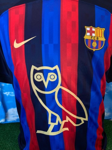Memphis Depay Soccer Jersey #9 OVO Drake large Rare New NWOT Nike C19 - Picture 4 of 9
