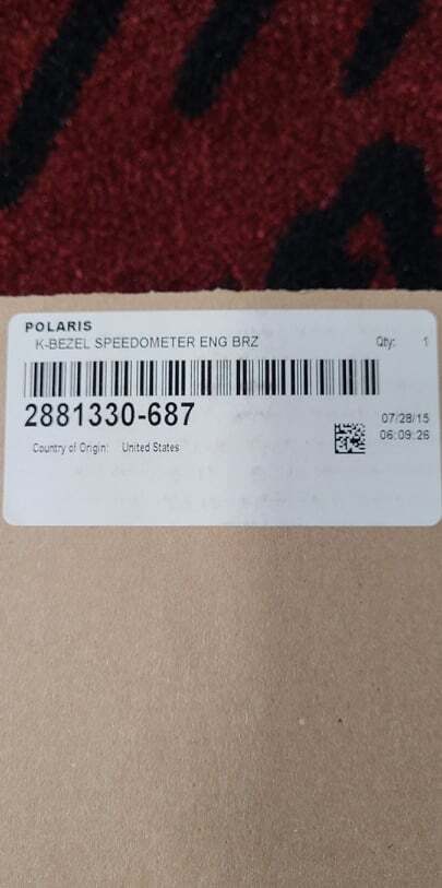 Indian Speedometer Bezel Bronze 2881330-687 for sale online