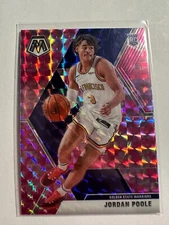 K106,074 - 2019-20 Panini Mosaic Mosaic Pink Camo #228 Jordan Poole