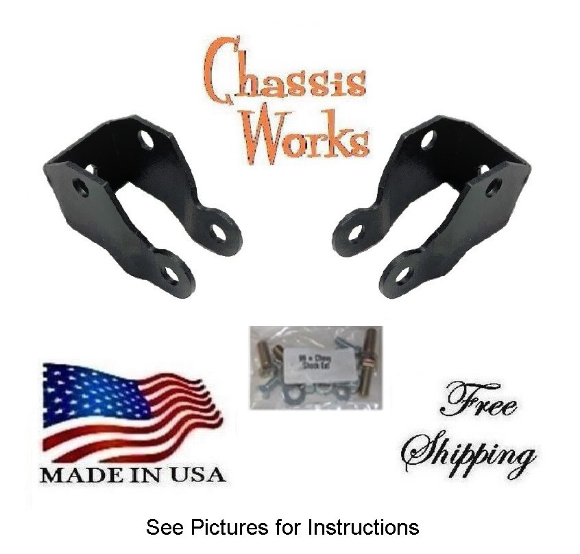 Rear Shock Extenders For 1999-2006 Chevy Silverado/GMC Sierra 1500 Lowering Kits