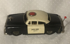 Vintage Tin Friction Toy 1956 Police Car K-28