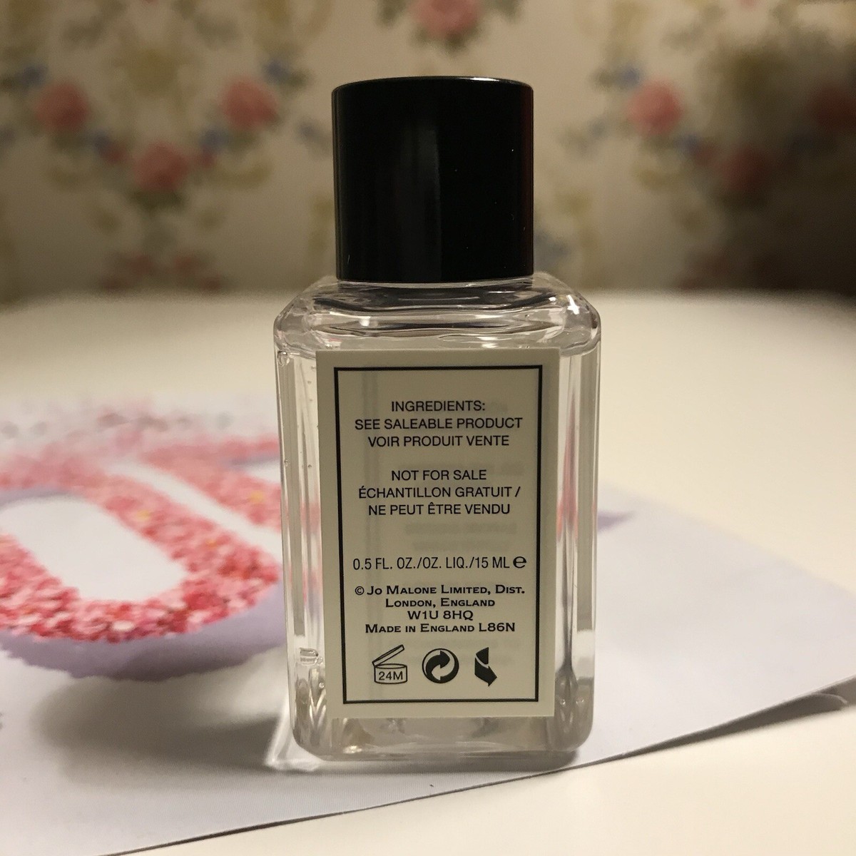 Jo Malone English Pear & Freesia Body & Hand Wash 0.5oz, 15ml New