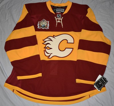 heritage classic flames jersey