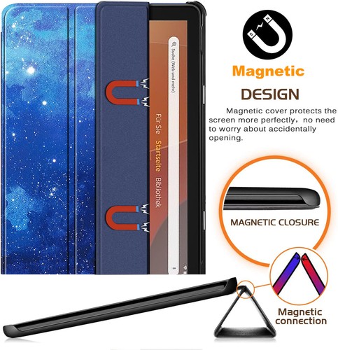 Housse de protection +9H film blindé verre Amazon Fire HD 10/10 Plus 13th Gen 10.1 2023-3 - Photo 44/45