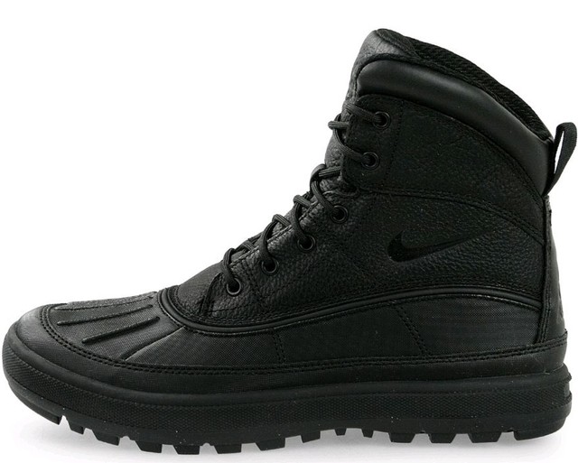 Black Nike ACG Woodside II Snow Winter BOOTS Hiking Walking Shoes 10uk ...