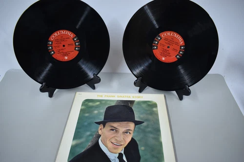 The Frank Sinatra Story Columbia C2L-6  6EYE 2 Records Set  EX