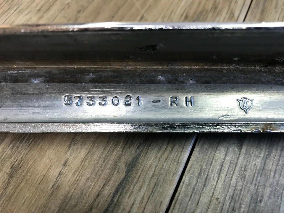 64 Pontiac Beaumont 1964 usado GM RH cromo parrilla moldura Foto 4 de 4