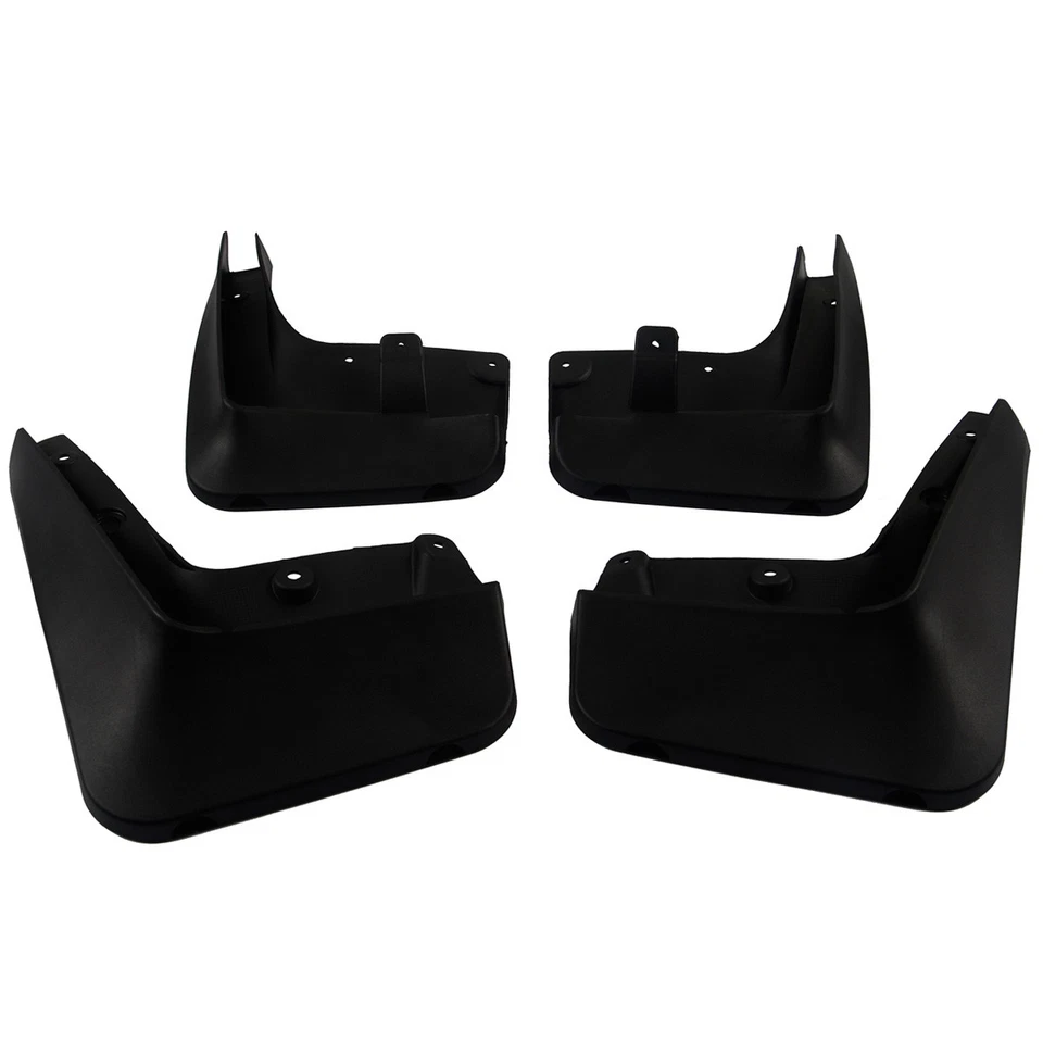 4x Protectores contra salpicaduras guardabarros delanteros y traseros nuevos para BMW E60 serie 5 sedán 2006-2010 Foto 4 de 4