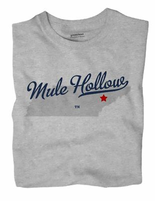 Mule Hollow Tennessee TN T-Shirt MAP