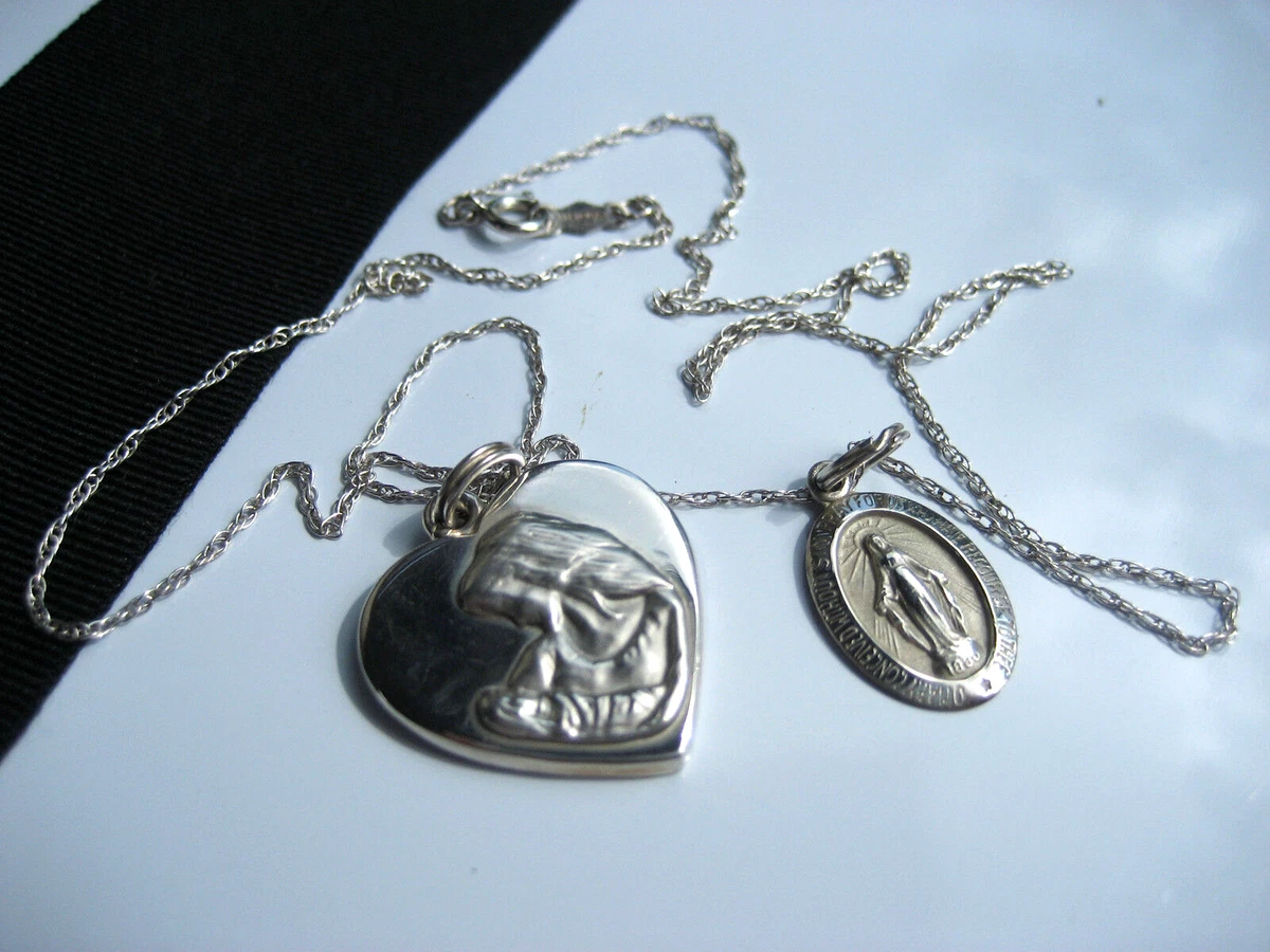 Madonna and hotsell child necklace