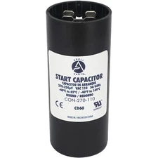 Appli Parts Motor Start Capacitor 270-324 Mfd microfarads uF 110-125 VAC Univ...