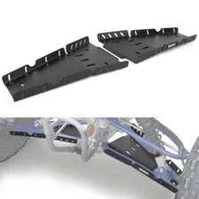 Aluminum Front A-arm Skidplates Guard Kit Fit For Yamaha YFZ450X 2010-2011 Black