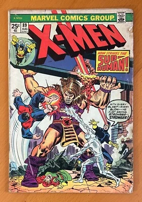 Uncanny X-Men #89 (Marvel 1974) VG+ Bronze Age comic - image 1 of 4