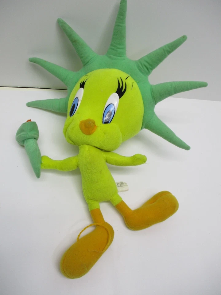 2 12/16" Piolín Pájaros Peluche Muñeca Estatua Libertad NANCO 2003 Looney Tunes Foto 3 de 4