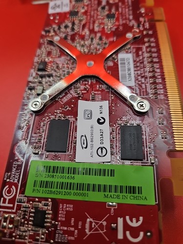 ATI Radeon HD3470 256MB PCIE Video Card w/ S-Video DMS59 0X398D - Picture 6 of 7
