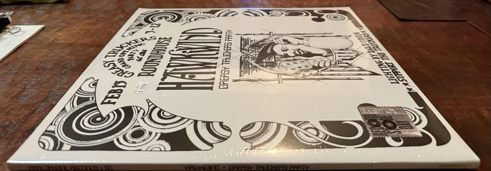 Hawkwind Greasy Truckers Party NEW + SEALED 1972 London Roundhouse RSD Lemmy 2LP - Image 3 of 4