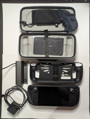 Valve Steam Deck 512GB Handheld Console Bundle Used Great Condition 