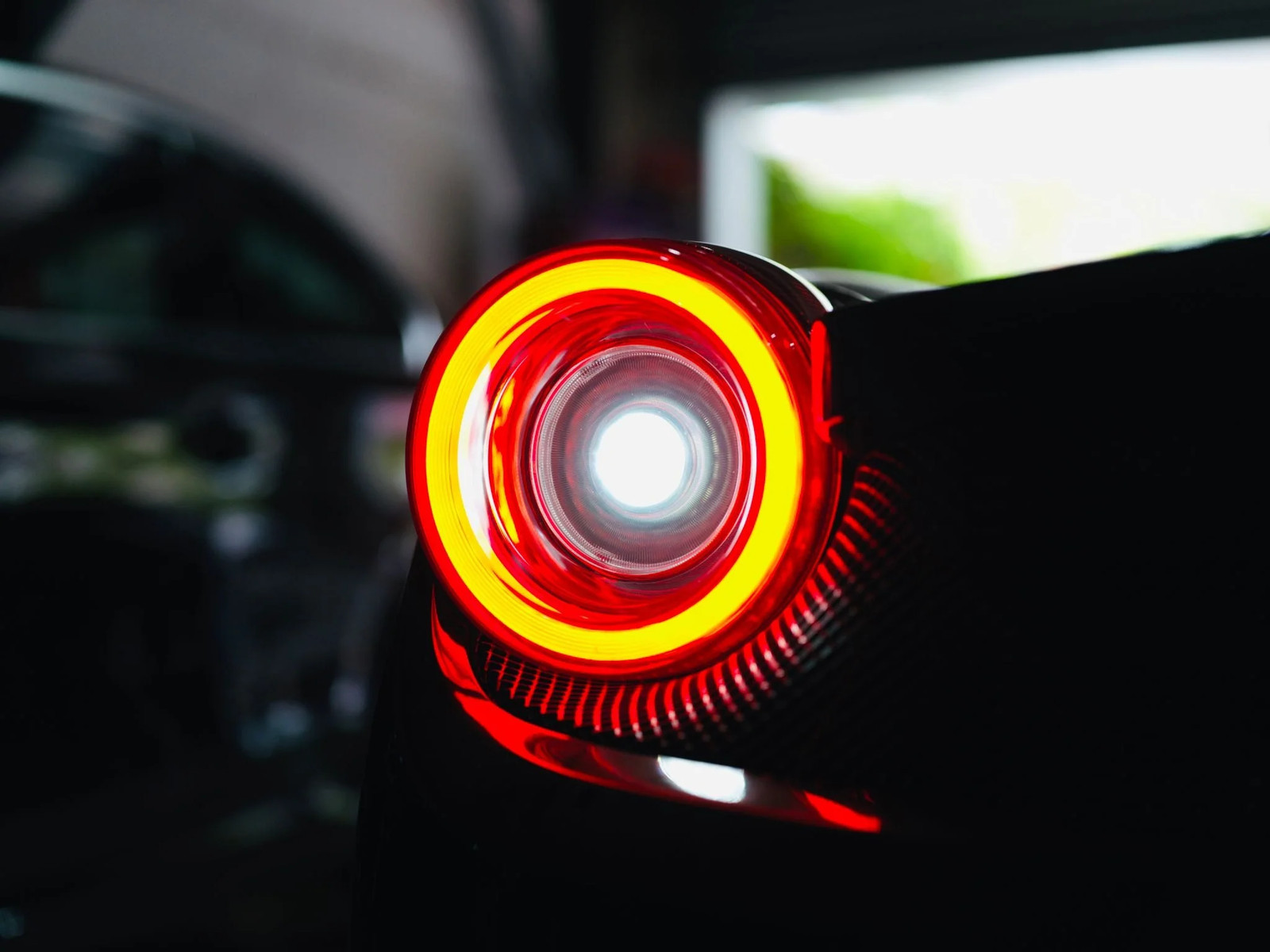 AlphaRex Red NOVA Prismatic LED Tail Lights fit 10-15 Ferrari 458 Italia Spider