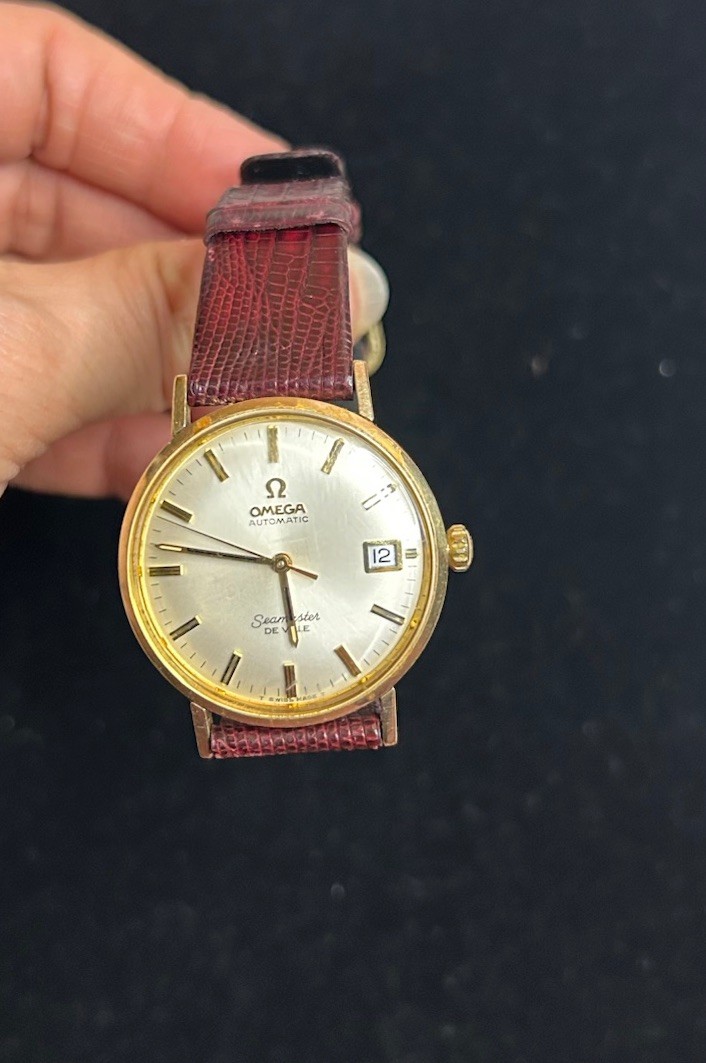 Omega Seamaster DeVille Automatic 14k Solid Gold … - image 2