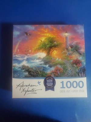 Rose Art Abraham Hunter Coastal Light 1000 Piece Puzzle