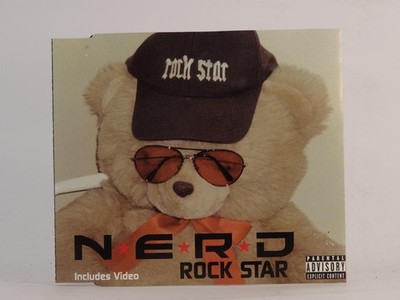 N*E*R*D ROCK STAR (I89) 4 Track CD Single including Picture Sleeve VIRGIN