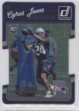 2016 Donruss Rookies Press Proof Silver Die-Cut 53/75 Cyrus Jones #310 0nr3