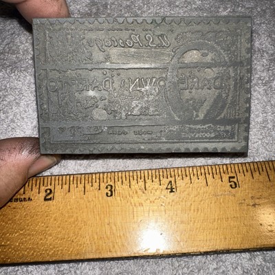 Printing Block ( U.S. Postage ) DARE OWN ??