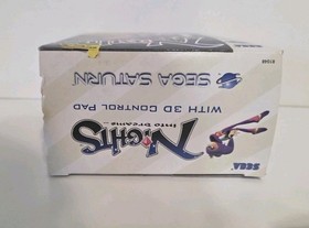 Nights Into Dreams Sega Saturn Big Box Case Inserts Only - No Disc, Control Pad
