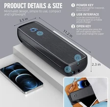 Portable Wireless Thermal Printer 