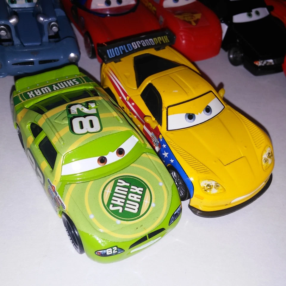 Disney Cars Set of 16 Movie Die Cast and Plastic Play Car Kids Toys - Image 4 of 4