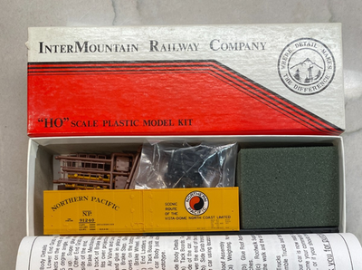 #ad Intermountain HO Kit #40502 04 Steel Side Ice Bunker Northern Pacific #91240 $28.95