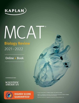 MCAT Biology Review 2021-2022: Online + Book (Kaplan Test Prep)