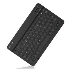 10-Inch Ultrathin Wireless Bluetooth Keyboard Compatible with iPad Samsung Ta...